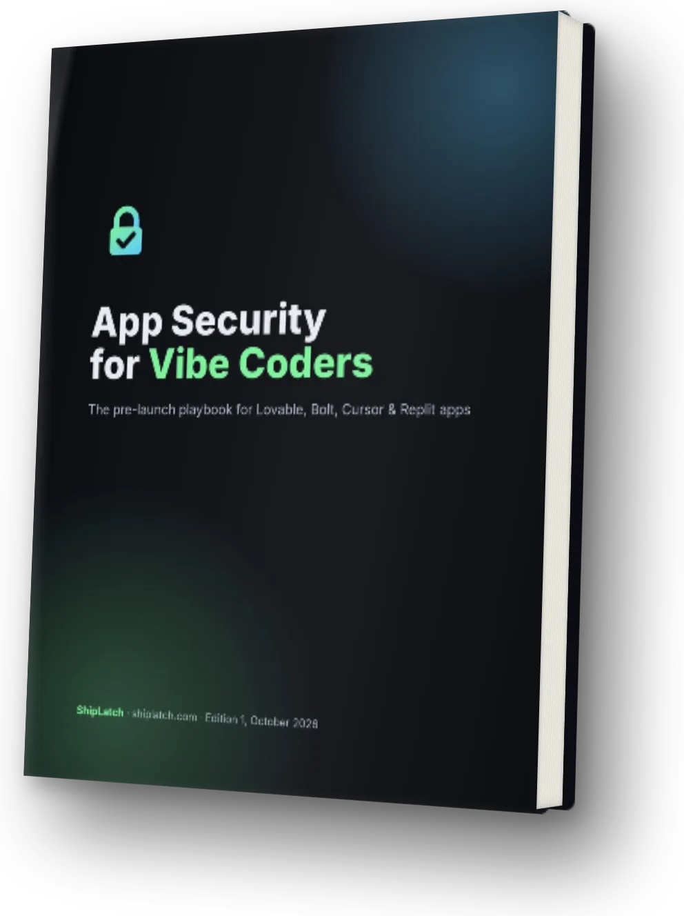 App Security for Vibe Coders ebook cover